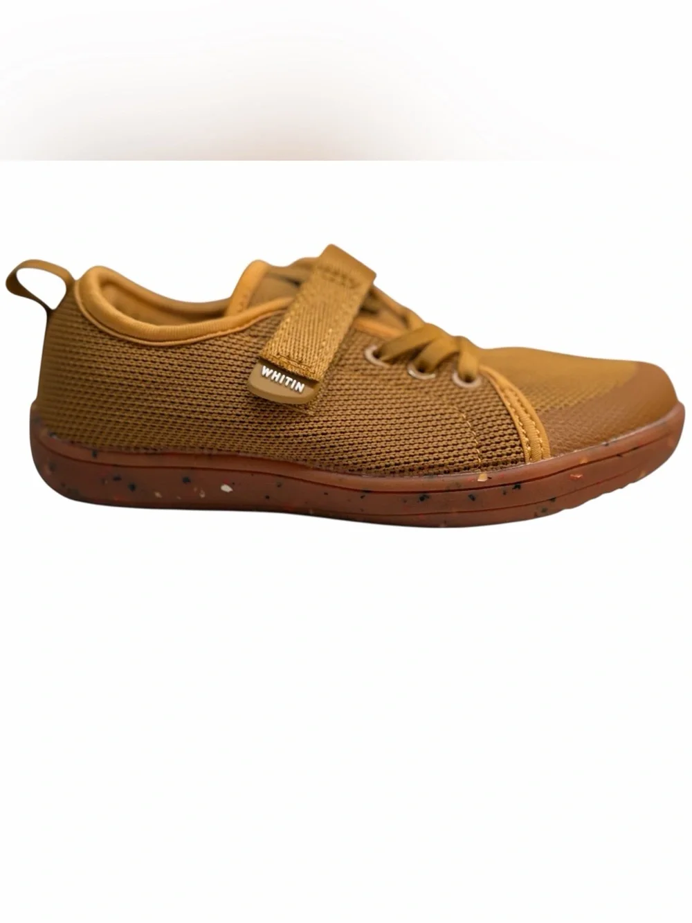 WHITIN W8K6 Kids Barefoot Wide Toe Box Shoes Brown Multi EU 31 NWOT